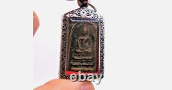 3 Set Antique Thai Buddha Amulet Necklace Phra Somdej LP Sothorn Wat Suthat