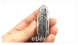 3 Set Antique Thai Buddha Amulet Pendant Necklace Phra Somdej Phra Pong Suphan