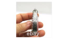 3 Set Antique Thai Buddha Amulet Pendant Necklace Phra Somdej Phra Pong Suphan