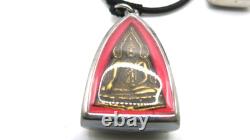 3 Set Antique Thai Buddha Amulets Necklace Phra Chinnarat Somkor Nang Phaya Rare