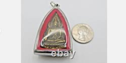 3 Set Antique Thai Buddha Amulets Necklace Phra Chinnarat Somkor Nang Phaya Rare