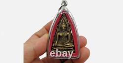 3 Set Antique Thai Buddha Amulets Necklace Phra Chinnarat Somkor Nang Phaya Rare