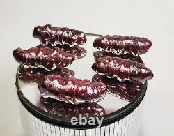 5 Pcs Best Powerful Leklai Naga Suriyan Racha Red Thai Amulet Magic Holy Stone