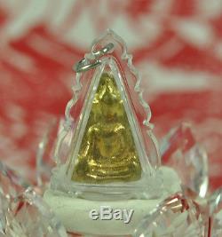 5 TOP Gold Leklai Benjapakee Power Phra Somdej set of Pendant Thai Buddha amulet