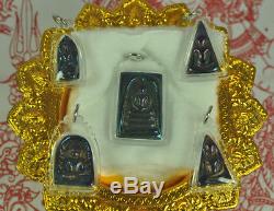 5 TOP SKY Leklai Benjapakee Phra Somdej Best set of Pendant Thai Buddha amulet