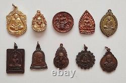 50 pcs Lot Wholesale Thai Amulet Buddha Koon Talisman Magic Pendant Fetish Charm