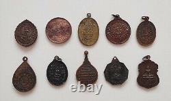 50 pcs Lot Wholesale Thai Amulet Buddha Koon Talisman Magic Pendant Fetish Charm