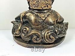6.5 Holy Lek Namphi Rahu Om Jan Buddha Statue Gambling Luck Fetish Thai Amulet