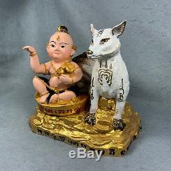 Kuman thong Ghost Thai Buddha Amulet Talisman Magic Baby Holy Voodoo Skull doll 