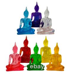 7 Color Buddha Statue Thai Amulet Feng Shui Decor Blessing Spiritual Gift