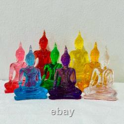 7 Color Buddha Statue Thai Amulet Feng Shui Decor Blessing Spiritual Gift