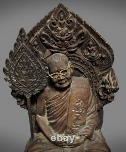 9.25 Statue of Phra LP Waen Figure, Udom Sap Edition, Thai Buddha Amulet Rare