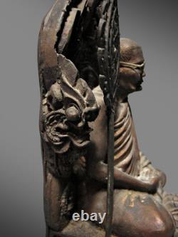 9.25 Statue of Phra LP Waen Figure, Udom Sap Edition, Thai Buddha Amulet Rare