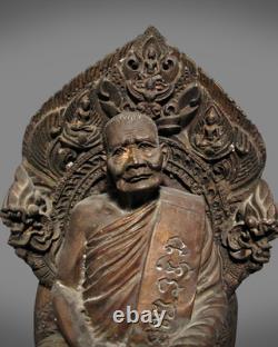 9.25 Statue of Phra LP Waen Figure, Udom Sap Edition, Thai Buddha Amulet Rare