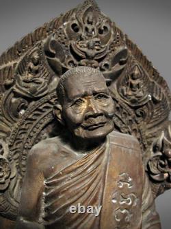 9.25 Statue of Phra LP Waen Figure, Udom Sap Edition, Thai Buddha Amulet Rare