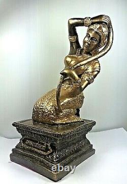 9.5 Lek Nam Pee Phra Mae Thorani Mother Earth Buddha Statue Fetish Thai Amulet