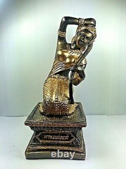 9.5 Spirit Phra Mae Thorani Mother Earth Buddha Lek Nam Pee Statue Thai Amulet
