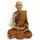 9 W Thai Buddha Amulets Monk LP Mun Bhuridatta Resin Lifelike Decoration