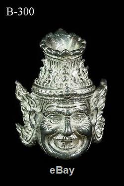 925 SILVER Thai LP SAN WAT BANNONGJIK Amulet Buddha Phra Genuine Talisman HERMIT