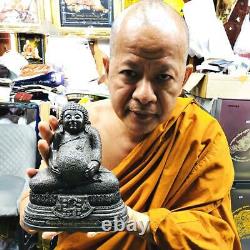 9721-large Sankajai Happy Buddha Meditation Thai Amulet Fast Rich Lp Pern Statue