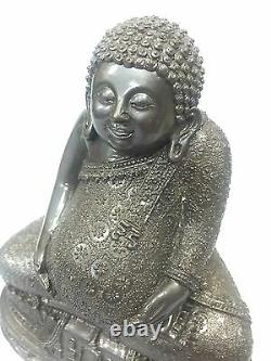 9721-large Sankajai Happy Buddha Meditation Thai Amulet Fast Rich Lp Pern Statue