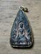 A Thai Buddha Amulet Pra Liang Lampoon Votive Tablet Clay 19/20th Century