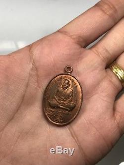 A coin Monphrakan LP MHUN, Frist Generation / Back Hanuman, Thai Buddha Amulet