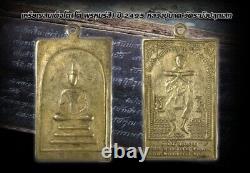 A coin Somdej TOH, Consecrated LP Nak, Rakhang temple, BE. 2495, Thai Buddha Amulet