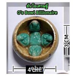 Amulet Buddha Phra Pidta Bowl Billionaire Protection Money Business Rich Thai