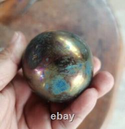 Amulet Leklai Rainbow Stone Thai Magic Lucky Talisman Protect Power Buddha LP