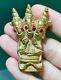Amulet Magic 3 Head 6 Hand Ngang 2nd Buddha Thai Charm Money Love Power Ajarn O