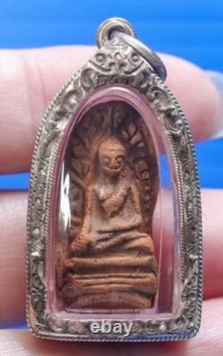 Amulet, Talisman, Thai, Buddha, Rare, Pendant, Phra Rod, blessed, Lucky, Buddhism, Wat, Old