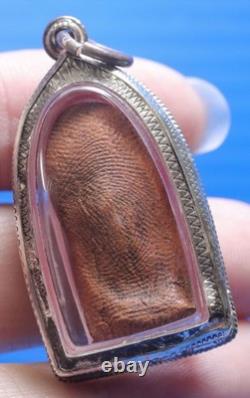 Amulet, Talisman, Thai, Buddha, Rare, Pendant, Phra Rod, blessed, Lucky, Buddhism, Wat, Old