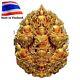 Amulet Thai LP Sila Gold Buddha Miracle Buddhist Relics Pendant Phra Yamaka Pati