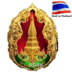 Amulet Thai LP Sila Gold Buddha Miracle Buddhist Relics Pendant Phra Yamaka Pati