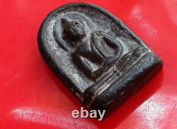 Ancient Amulet Thai Buddha Phra Sumkor Kru Kamphaeng Phet Good Holy For Lucky