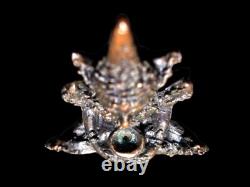 Ancient Bronze Buddha, Phra Rattan Parng Aum Bathr, Thai Amulet Talisman Pendant