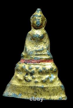 Ancient Buddha statue genuine, Prosperity thai Amulet, Ayutthaya to Rattanakosin