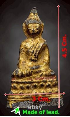 Ancient Buddha statue genuine, Prosperity thai Amulet, Ayutthaya to Rattanakosin