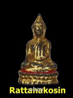 Ancient Buddha statue genuine, Prosperity thai Amulet, Ayutthaya to Rattanakosin