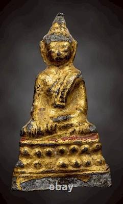 Ancient Buddha statue genuine, Prosperity thai Amulet, Ayutthaya to Rattanakosin