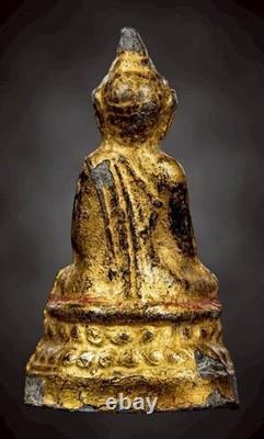 Ancient Buddha statue genuine, Prosperity thai Amulet, Ayutthaya to Rattanakosin