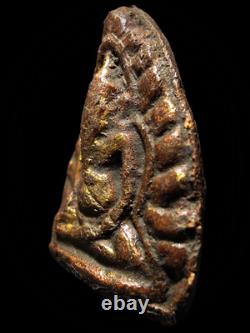 Ancient Ganesha Buddha in Arch, Wat Ratchaburana Ayutthaya, Thai Amulet