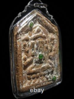 Ancient Phra Kru Na Dune Pim Ganesha Figure Thai Buddha Amulet Talisman Pendant