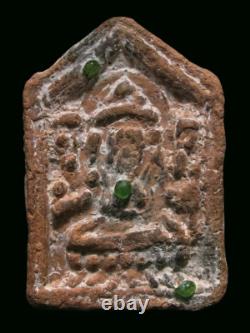 Ancient Phra Kru Na Dune Pim Ganesha Figure Thai Buddha Amulet Talisman Pendant