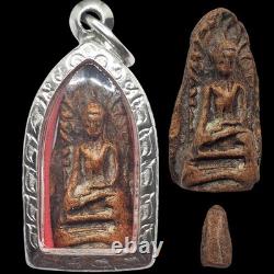 Ancient Phra Rod Thai Buddha Amulet Powerful Charm for Survival