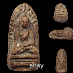Ancient Phra Rod Thai Buddha Amulet Powerful Charm for Survival