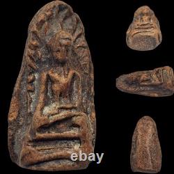 Ancient Phra Rod Thai Buddha Amulet Powerful Charm for Survival