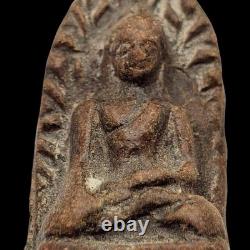 Ancient Phra Rod Thai Buddha Amulet Powerful Charm for Survival