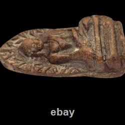Ancient Phra Rod Thai Buddha Amulet Powerful Charm for Survival